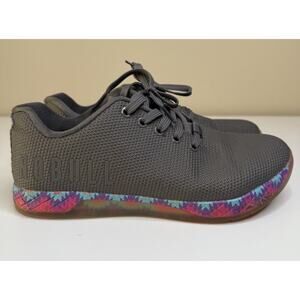 NOBULL Outwork Superfabric Trainers Womens 9 Unisex Grey Low Lace Up Sneakers